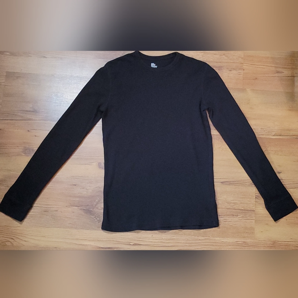 H&M Long Sleeve Waffle Shirt